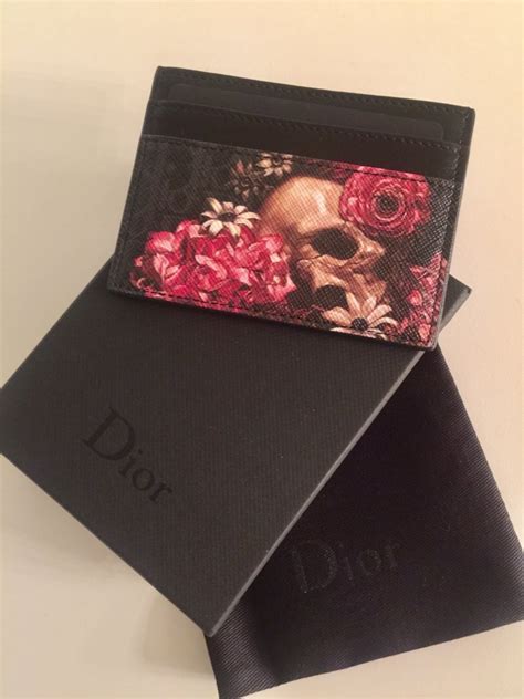 christian dior 1947 card holder|Christian Dior wallet price list.